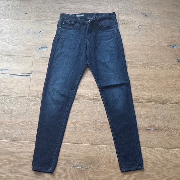 Ag Adriano Goldschmied Denim - AG Adriano Goldschmied Deep Blue Skinny Jeans